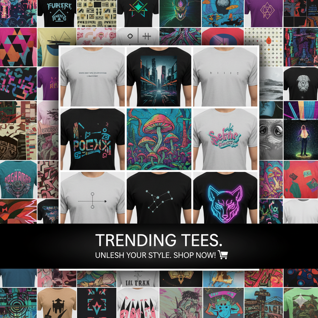 25,000+ T‑Shirt Designs