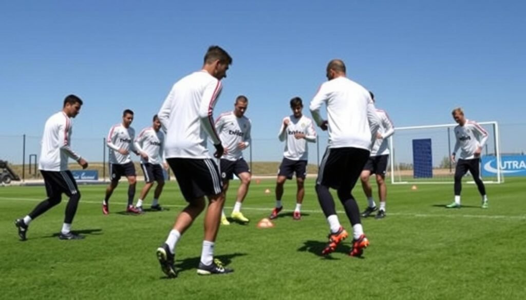 Real Madrid training